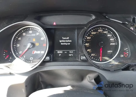 2013 Audi Rs 5 4.2 z USA, uszkodzony, nr VIN WUAC6AFR9DA901040